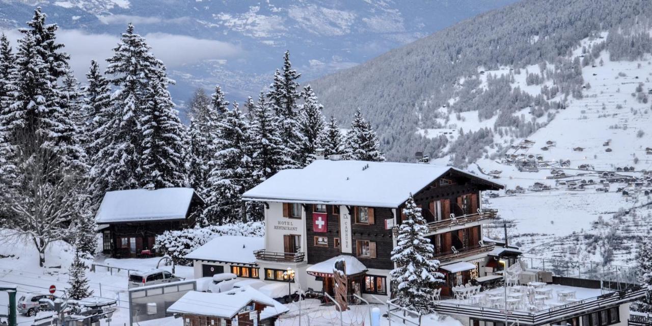 Hotel La Cambuse Les Collons Luaran gambar