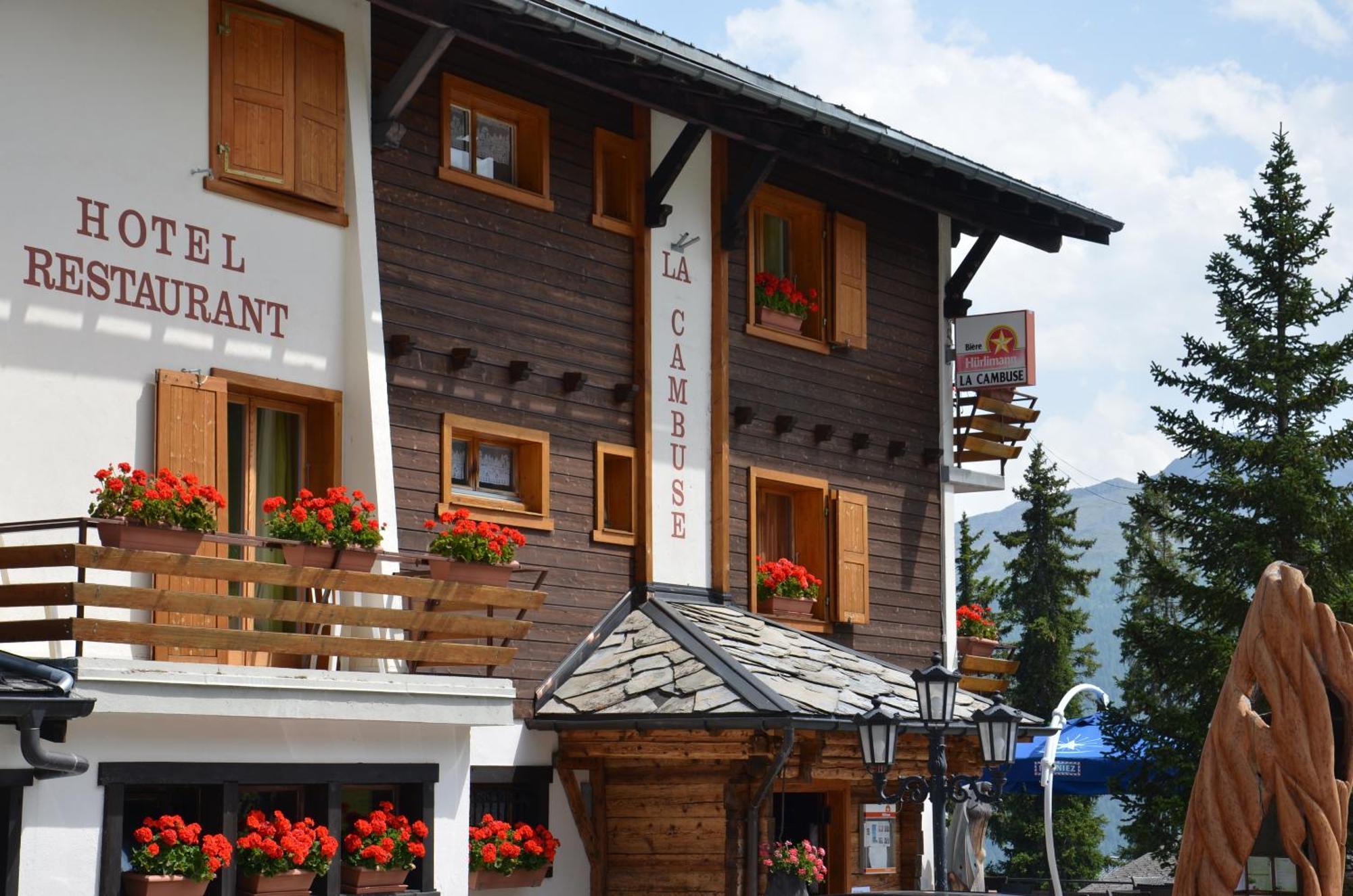 Hotel La Cambuse Les Collons Luaran gambar