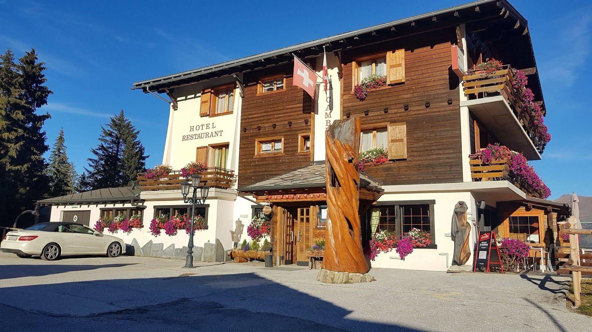 Hotel La Cambuse Les Collons Luaran gambar